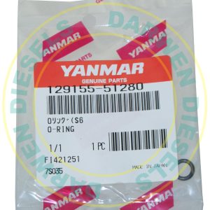 129155-51280 Genuine Yanmar O-Ring