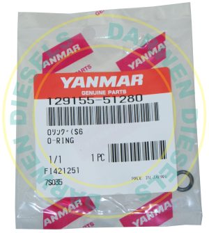 129155-51280 Genuine Yanmar O-Ring