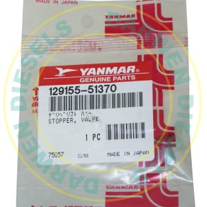 129155-51370 Genuine Yanmar Stoper Valve