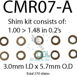 Common Rail Armature Shim Kit