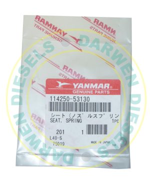 114250-53130 Genuine Yanmar Spring Seat