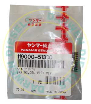119000-51330 Genuine Yanmar Spring Delivery Valve