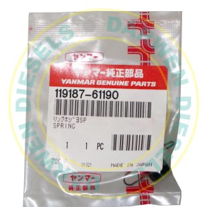 119187-61190 Genuine Yanmar Spring