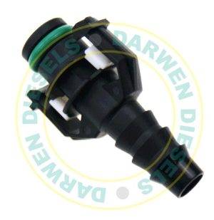 19D522 Common Rail Quick Release Straight Connector