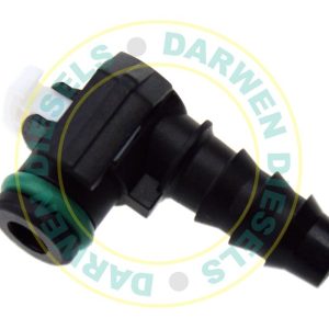 19D553 Common Rail Quick Release 90 Degree Angled Connector 10 x 10mm