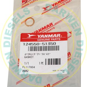 124550-51350 Genuine Yanmar Delivery Valve Washer