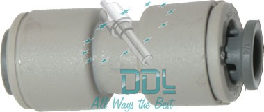 31D952 1/4IN Straight Speed Connector