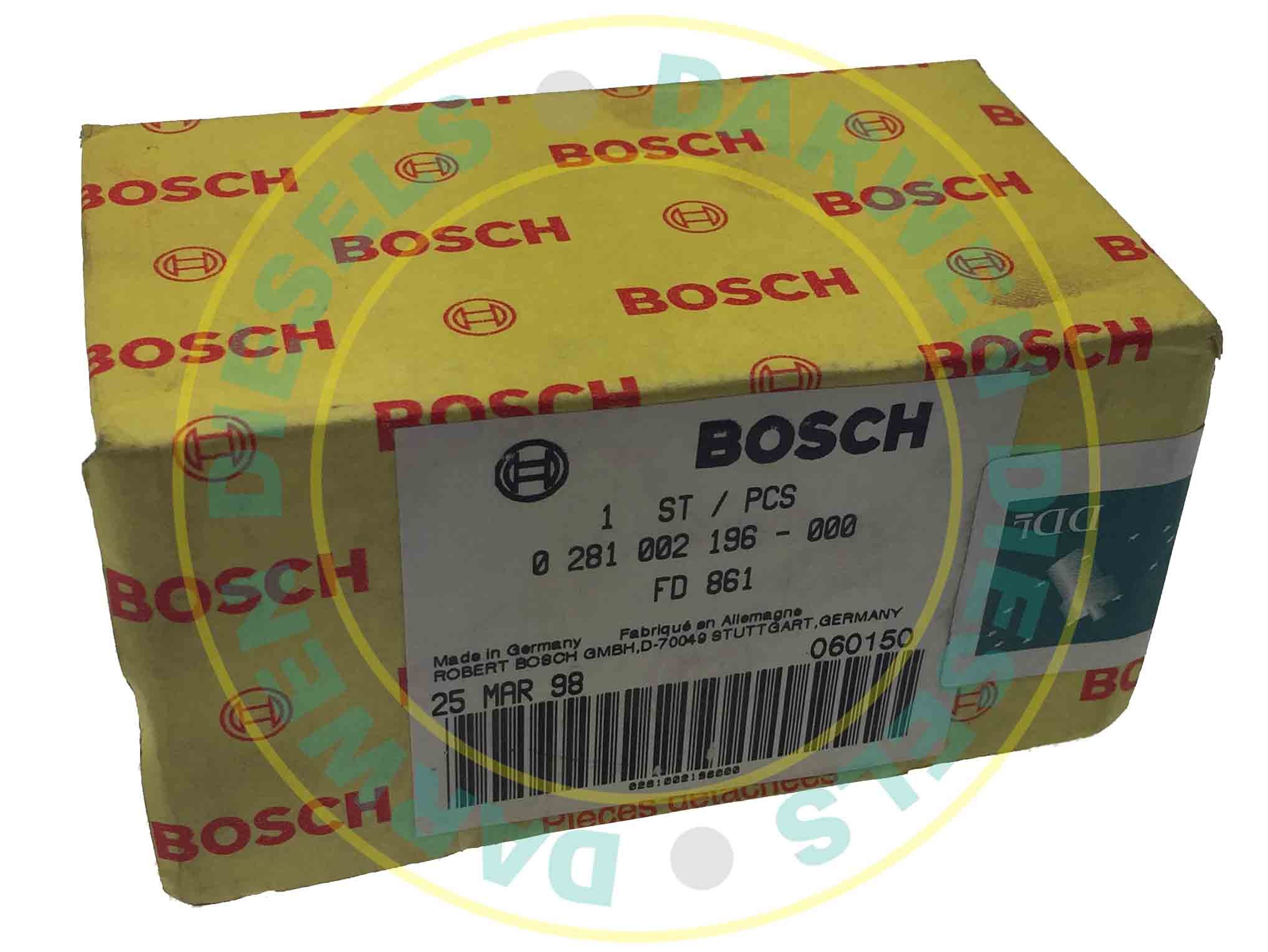 0281002196 Genuine Control Valve