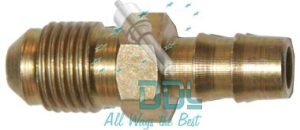 31D971 1/2" UNF Cone Seat Pipe Adaptor