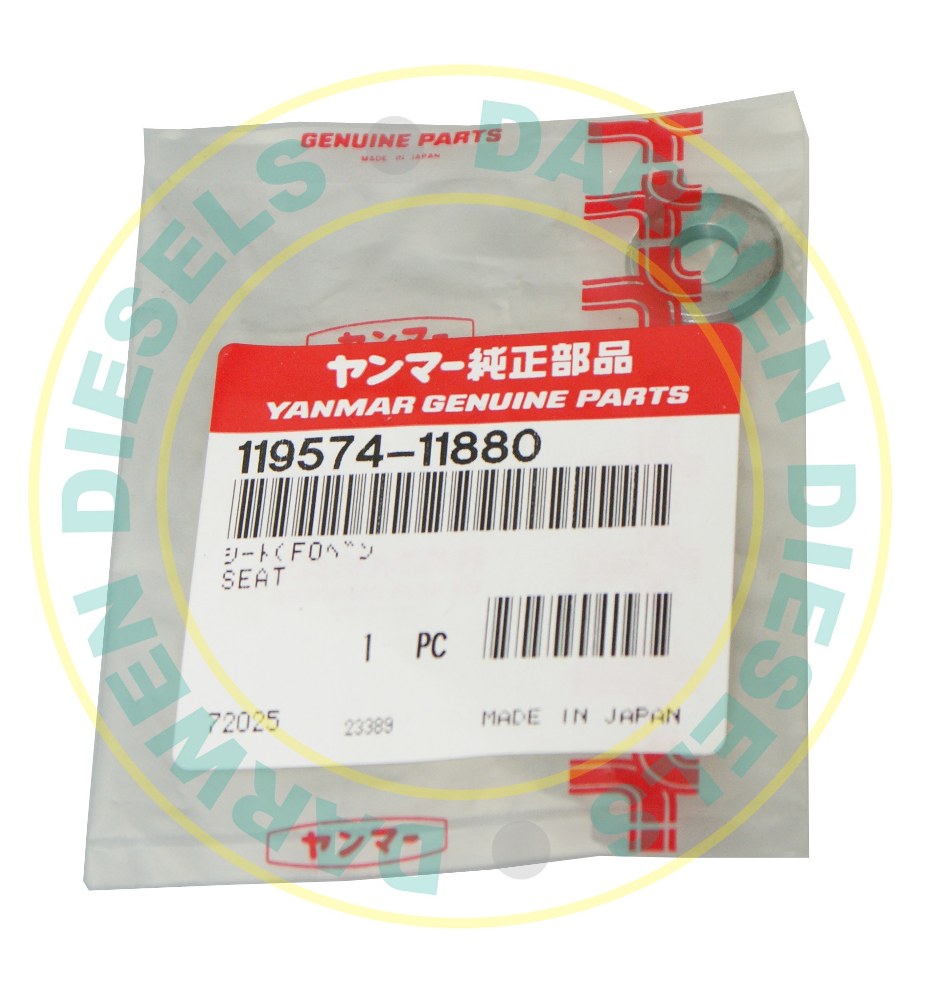 119574-11880 Genuine Yanmar Joint