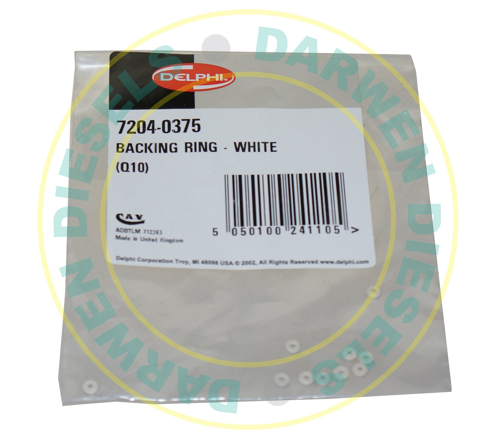 7204-0375 Genuine Backing Ring