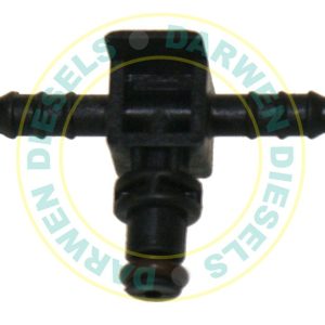 18D9611 Common Rail Denso Leak Off Connector 2 Way Transit