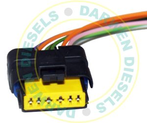 50D253-W Common Rail Electrical Connector with Wire