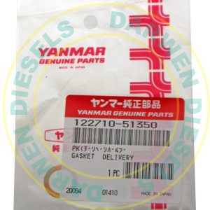122710-51350 Genuine Yanmar Delivery Valve Gasket
