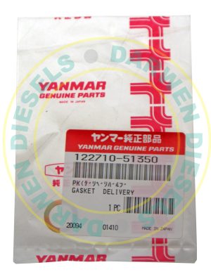 122710-51350 Genuine Yanmar Delivery Valve Gasket