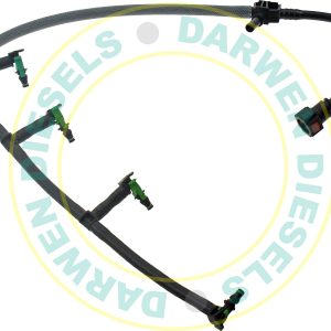 52D6407 Common Rail Leak Off Pipe Set Transit 2.2