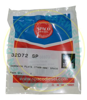 32D72 Spaco LRB Type Sandwich Plate