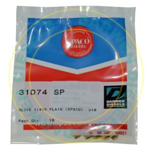 31D74 Spaco 1/4IN Plain Olive