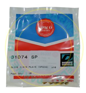 31D74 Spaco 1/4IN Plain Olive