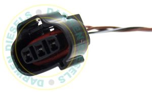 50D252-G-W Common Rail Electrical Connector with Wire for Denso Rail Sensor