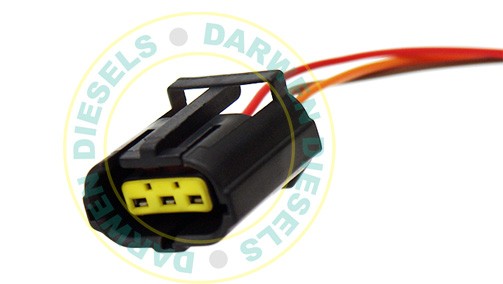 50D252-H-W Common Rail Electrical Connector with Wire Bosch