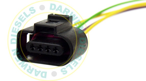50D253-D-W Common Rail Electrical Connector with Wire
