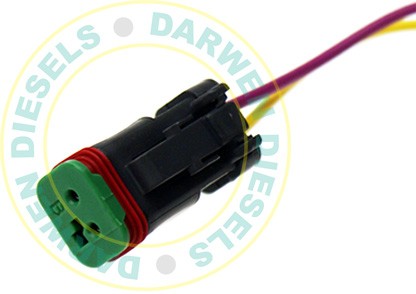 50D253-F-W Common Rail Electrical Connector with Wire Cummins