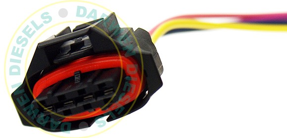 50D253-H-W Common Rail Electrical Connector with Wire Fiat Doblo