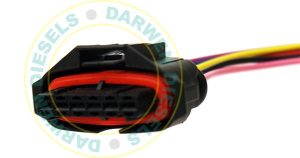 50D253-J-W Common Rail Electrical Connector with Wire Bosch