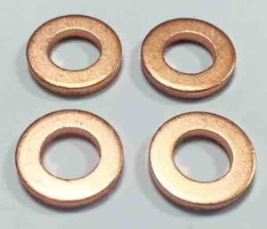 27D163 Common Rail Washer Kia/ Hyundai Delphi x 4