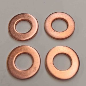 27D168 Common Rail Washer Mercedes E Class Delphi x 4