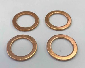 27D84A 14mm Copper Washer x 4