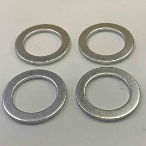 27D84 14mm Aluminium Banjo Washer x 4