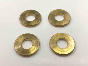 27D42 Washer Toyota Brass x 4