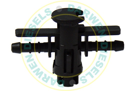 18D9908 Common Rail Leak Off Connector Merc Piezo