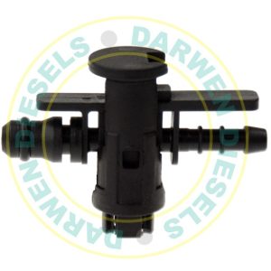 18D9912 Common Rail Leak Off Connector Merc Piezo