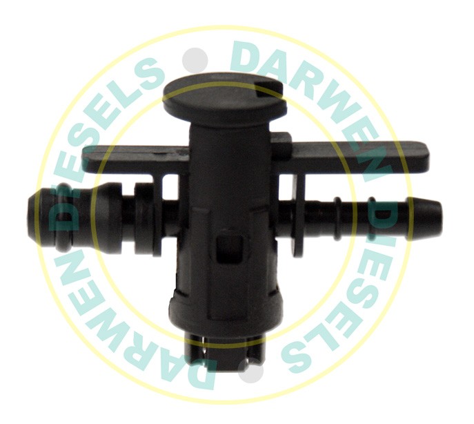 18D9912 Common Rail Leak Off Connector Merc Piezo