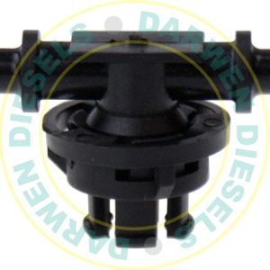 18D9914 Common Rail Leak Off Connector 2 Way