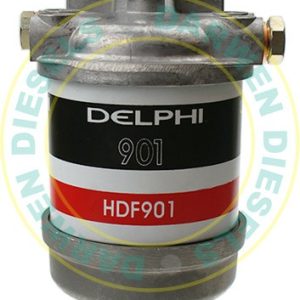 22D1018-M CAV Delphi Filter Assembly 1/2 UNF Single with Glass Base & Metal Drain Plug