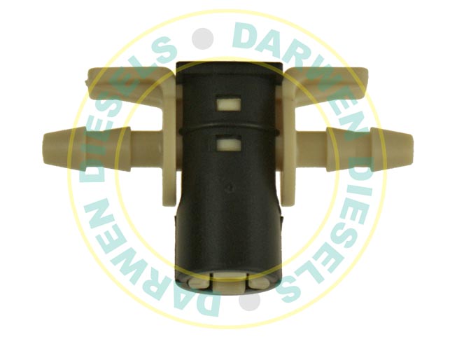 18D9419 Leak Off Connector Renault 2 Way